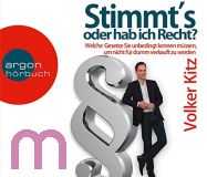 Volker Kitz, Stimmt's oder hab ich Recht?