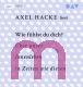 Axel Hacke, Wie f�hlst du dich? �ber unser Innenleben in Zeiten wie diesen